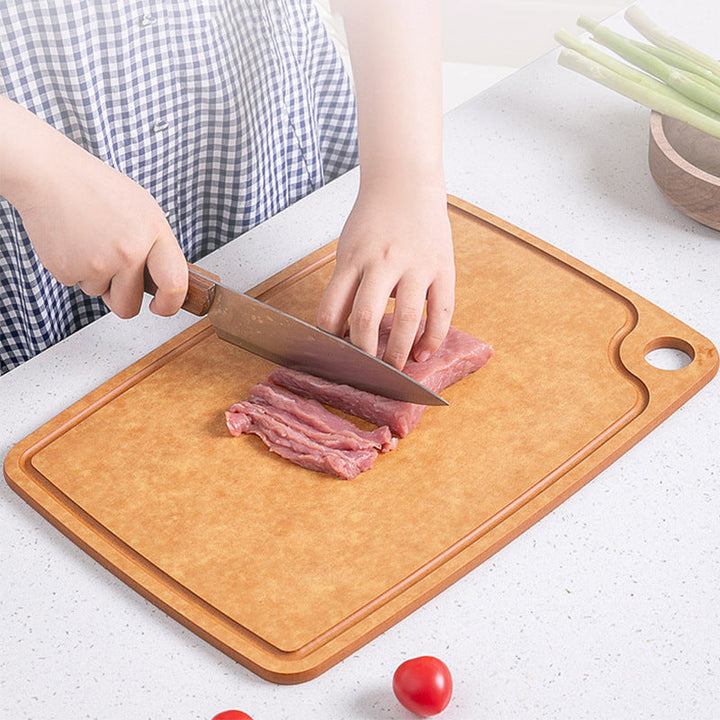 Discover the Anti-Bacterial Pine Fiber Solid Wood Cutting Board