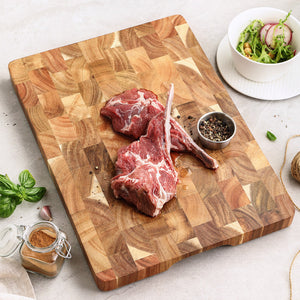 Elevate Your Culinary Experience with Our Acacia Household Solid Wood Cutting Board